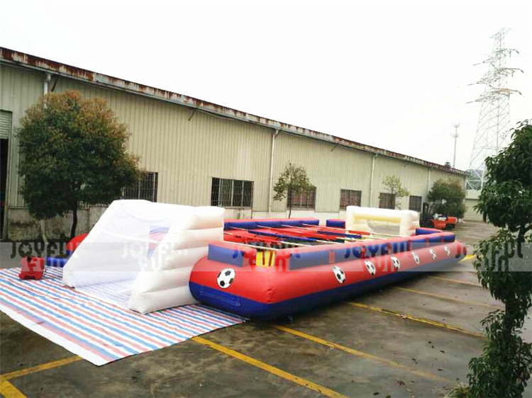 JOYFUL FUN human inflatable table football field soccer inflatable field inflatable soccer field