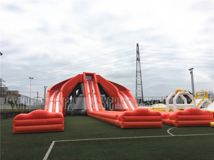 JOYFUL FUN bouncy giant inflatable water slide for adult commercial inflatable water slide