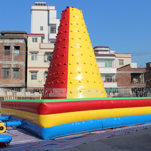 JOYFUL FUN customized  inflatable sports games inflatable rock climbing wall