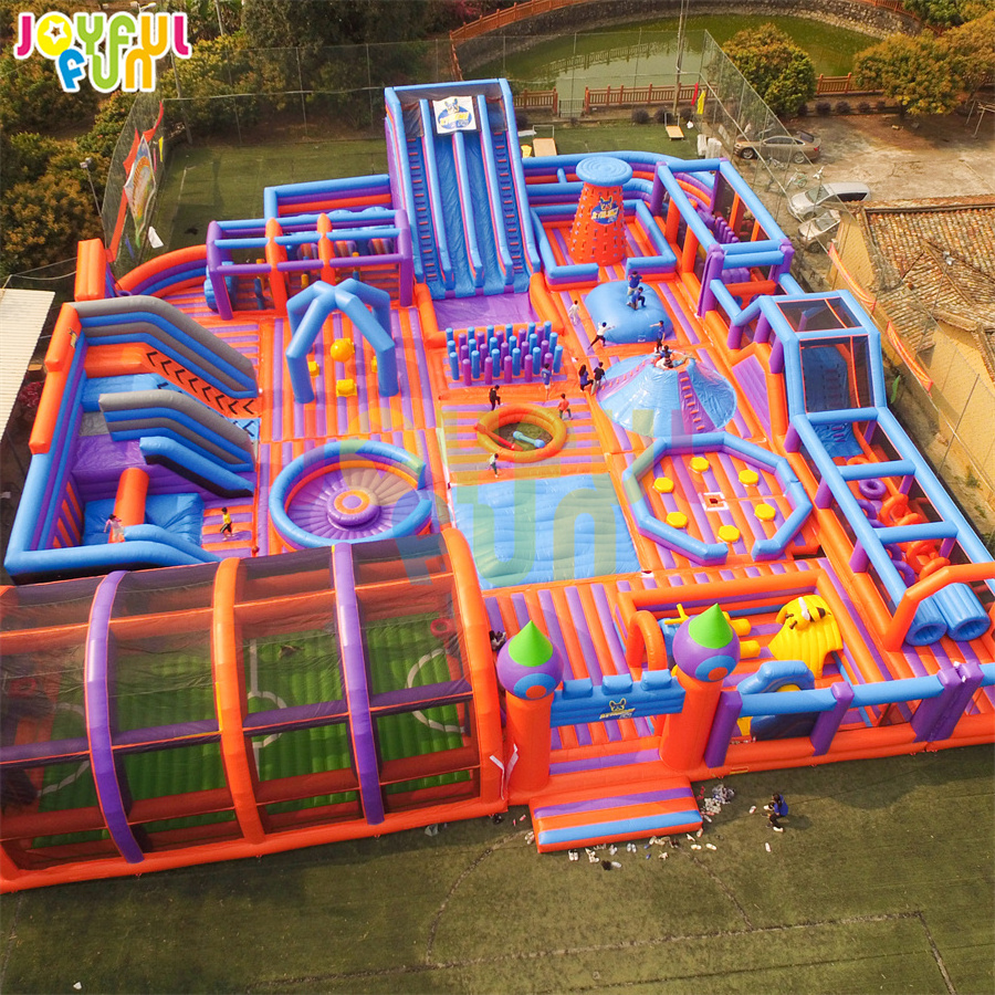 JOYFUL FUN giant inflatable indoor theme park inflatable kids playground inflatable playground