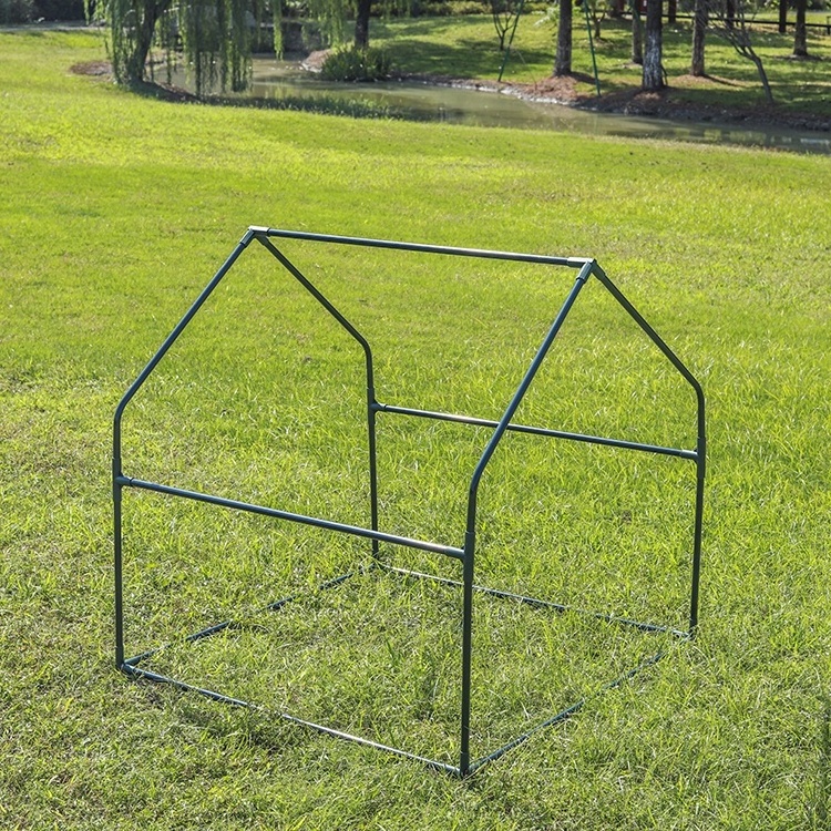 Factory supply personal flower green house outdoor tower shape steel tube small greenhouses for sale