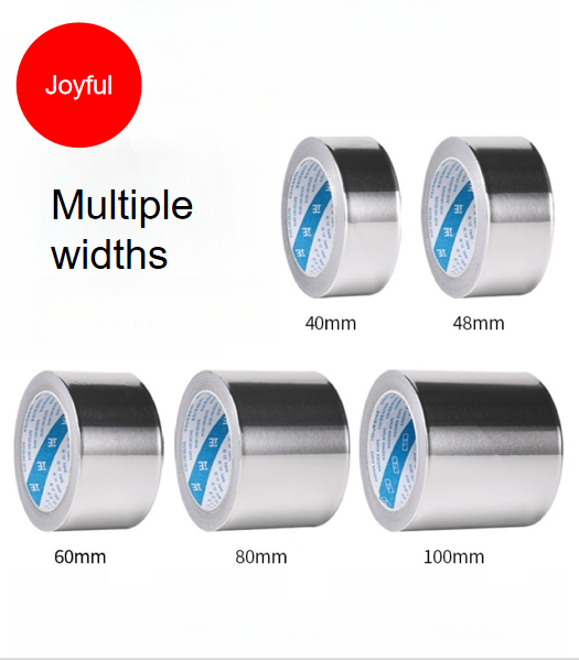 Joyford Seal Protection Anti aging Tube Thickness 0.08mm 75mm 50M Aluminum Foil Tape