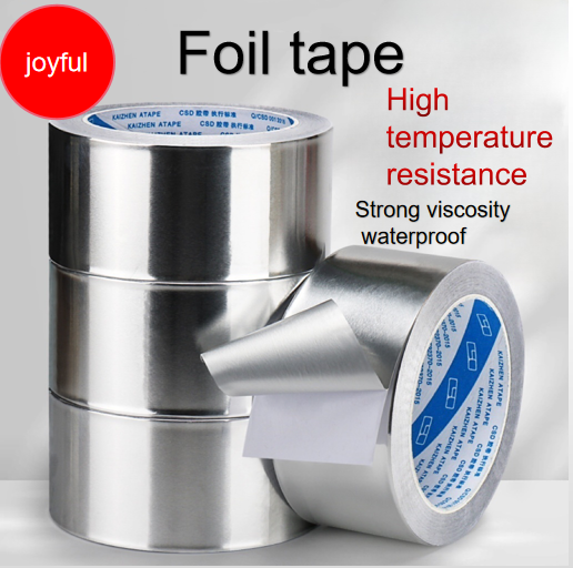 Joyford Seal Protection Anti aging Tube Thickness 0.08mm 75mm 50M Aluminum Foil Tape