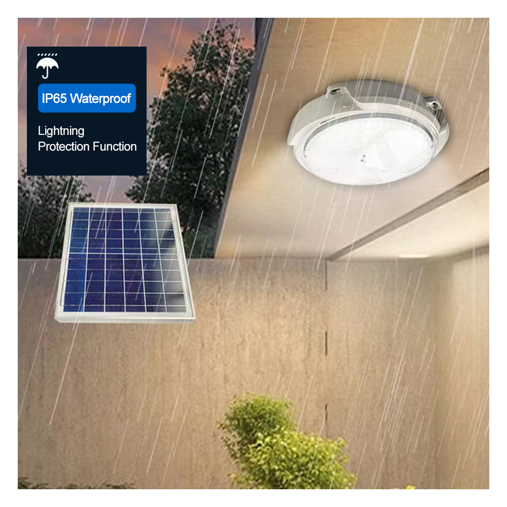 IP65 Energy Saving Solar Lamps Indoor 200w 300w 500w Solar Ceiling Light for Home House Lighting