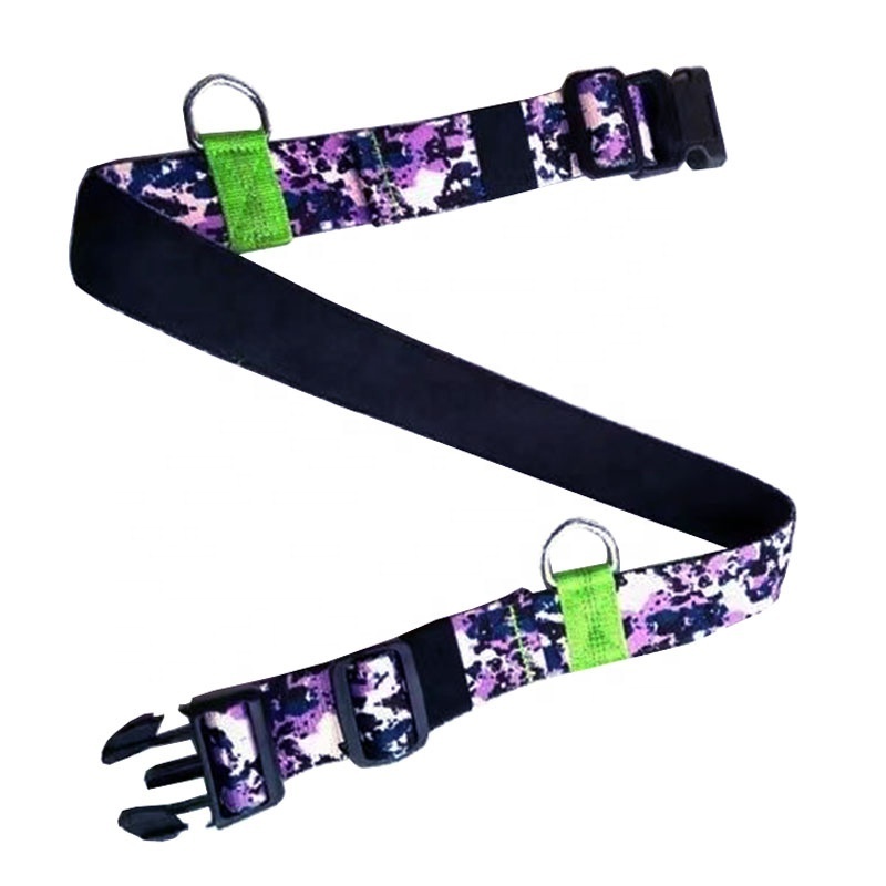 Customized Print Shock Absorbing Dog Running Sublimation Bungee  Heat Transfer Pet Leash