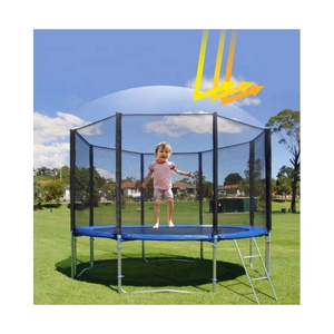 Cheap 12Ft Bounce Board Trampolines, Durable Kids Outdoor Bungee Jumping Trampoline