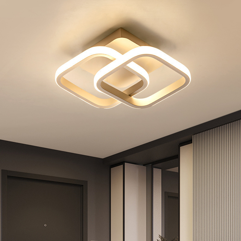 Rts Simple and modern creative corridor aisle ceiling light entryway balcony LED ceiling lamp Surface Mounted decoration lights