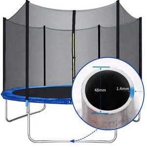 6/8/10/12/14/16FT Jumping bungee Trampoline Outdoor Trampoline for Kids and Adults with Safety Net and Spring Padding