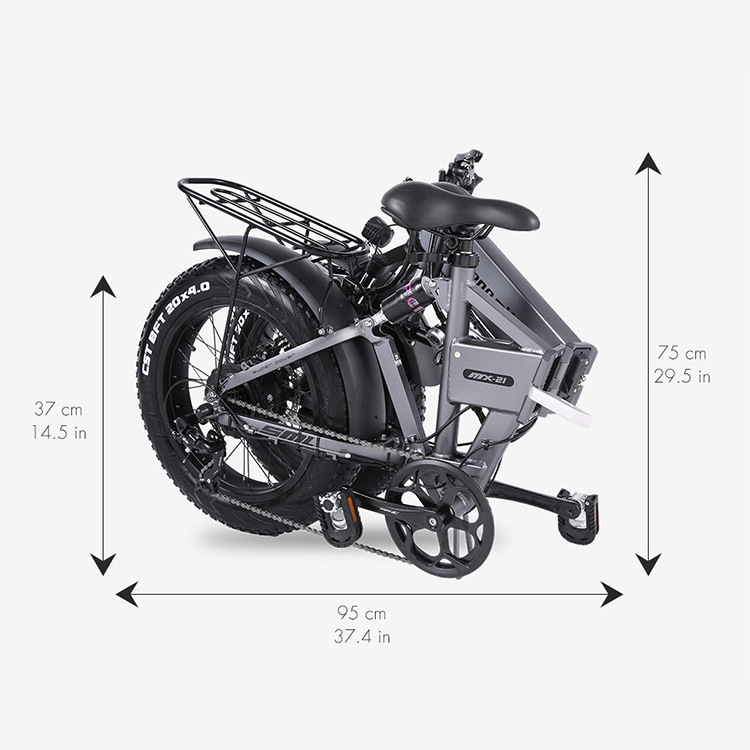 Electric folding bicycle 20 inch 48V500w/1000w high power assist bicycle Best quality electric bike adult electric bike