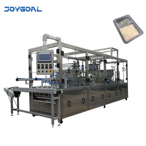 Automatic cup filling sealing packaging machine coffee milk yogurt soybean salad jelly jam packing machine