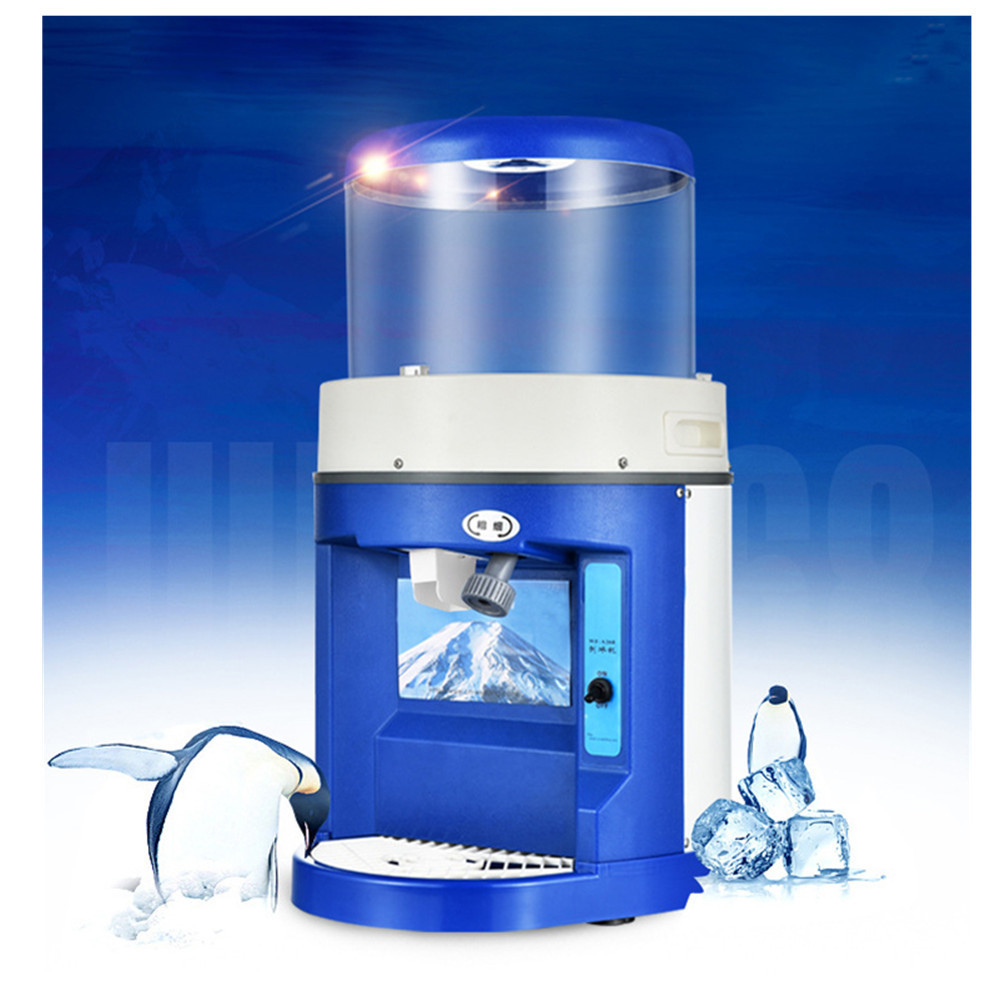 Shaved Ice Cream Machine Commercial Ice Shaving Snow Cone Ice Crusher Maker Machine