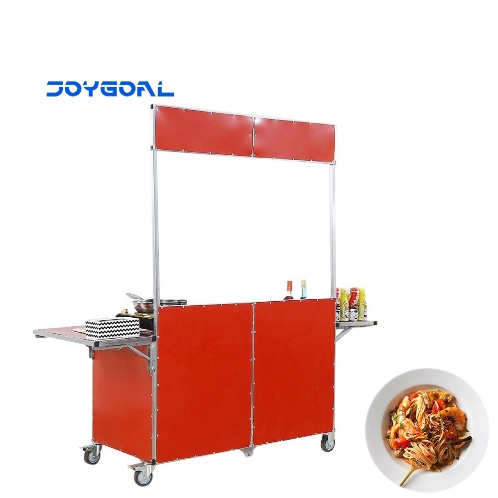 commercial outdoor car fast food cart for sale stainless steel mobile food cart collapsible food truck