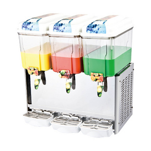 hot sale 3 tanks electric juice dispenser machine cold drink juice dispenser beverage dispenser