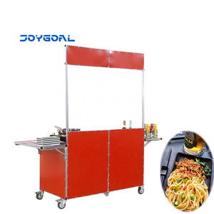 Mobile deep fryer food cart concession equipement fryers foldable hanger hotdog food cart