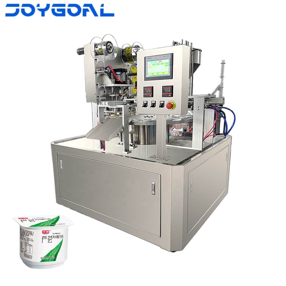 Paper cup machine price plastic cup making machine soy milk yogurt filling and sealing machine shanghai