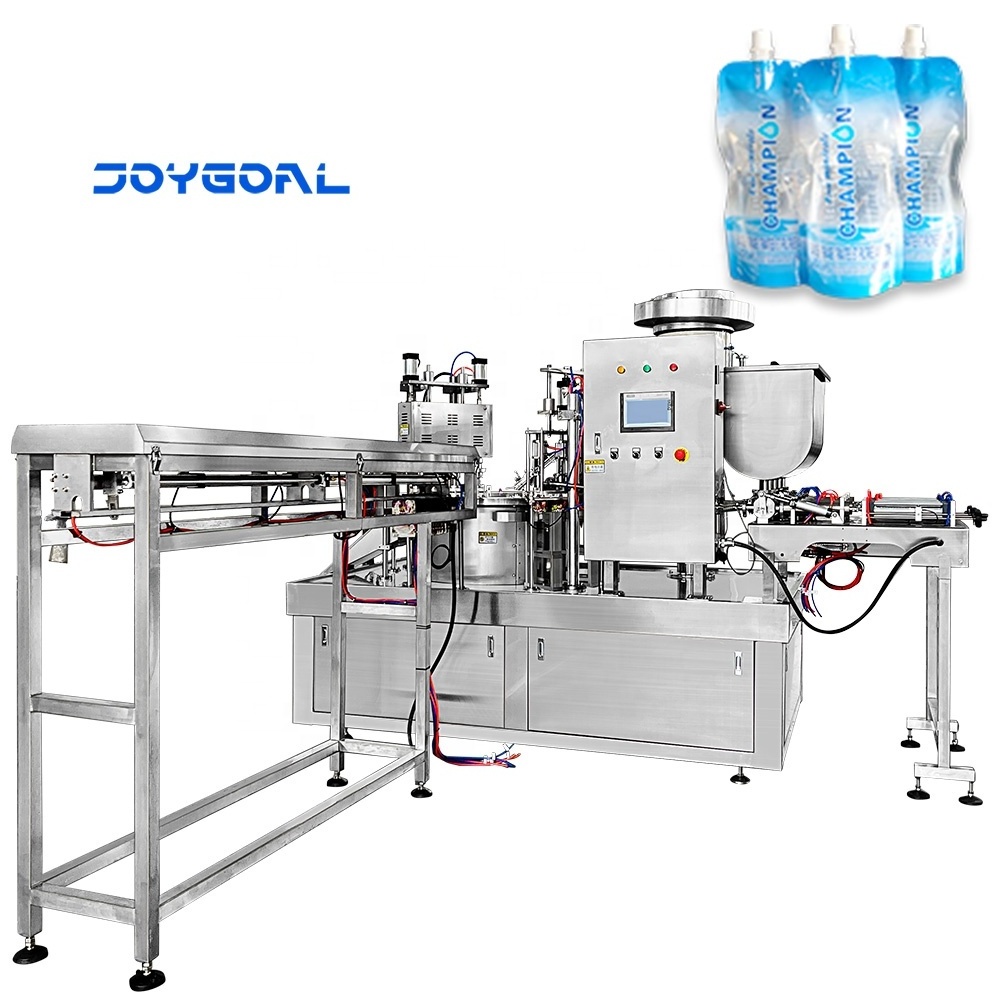 Factory direct Spout Pouch Syrup Water Soft Automatic Filling Capping Machine