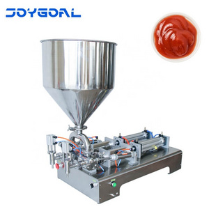 Semi-automatic pasta filling machine for ice cream for Chili sauce/tomato sauce/salad dressing