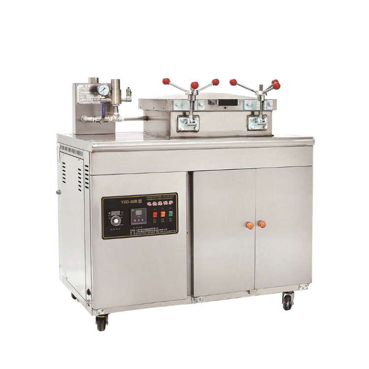 Commercial broaster chicken pressure fryer with oil filter