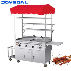 Move light pink food fast snack cart trailer for sale mobile bbq food wending caravan trucks mobile food trailer accessories