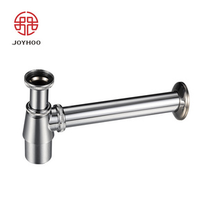 JOYHOO Siphon Drain Bottle Trap Siphon Drain Strainer Wash Basin Siphon Anti Odor Brass Carton Silver Bathroom Modern 3 Years