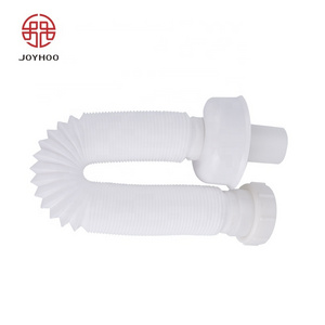 1-1/4 Inch Pvc Flexible Wash Basin Drain Pipe Odor-Proof  1-1/2 Bathroom Hose Fittings