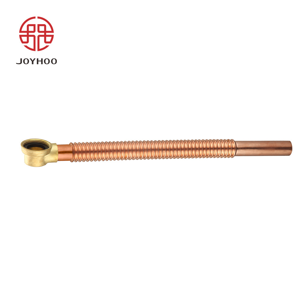 G 1 1/2 48*500 mm Corrugated Copper Outer Horizontal Drainage Pipe