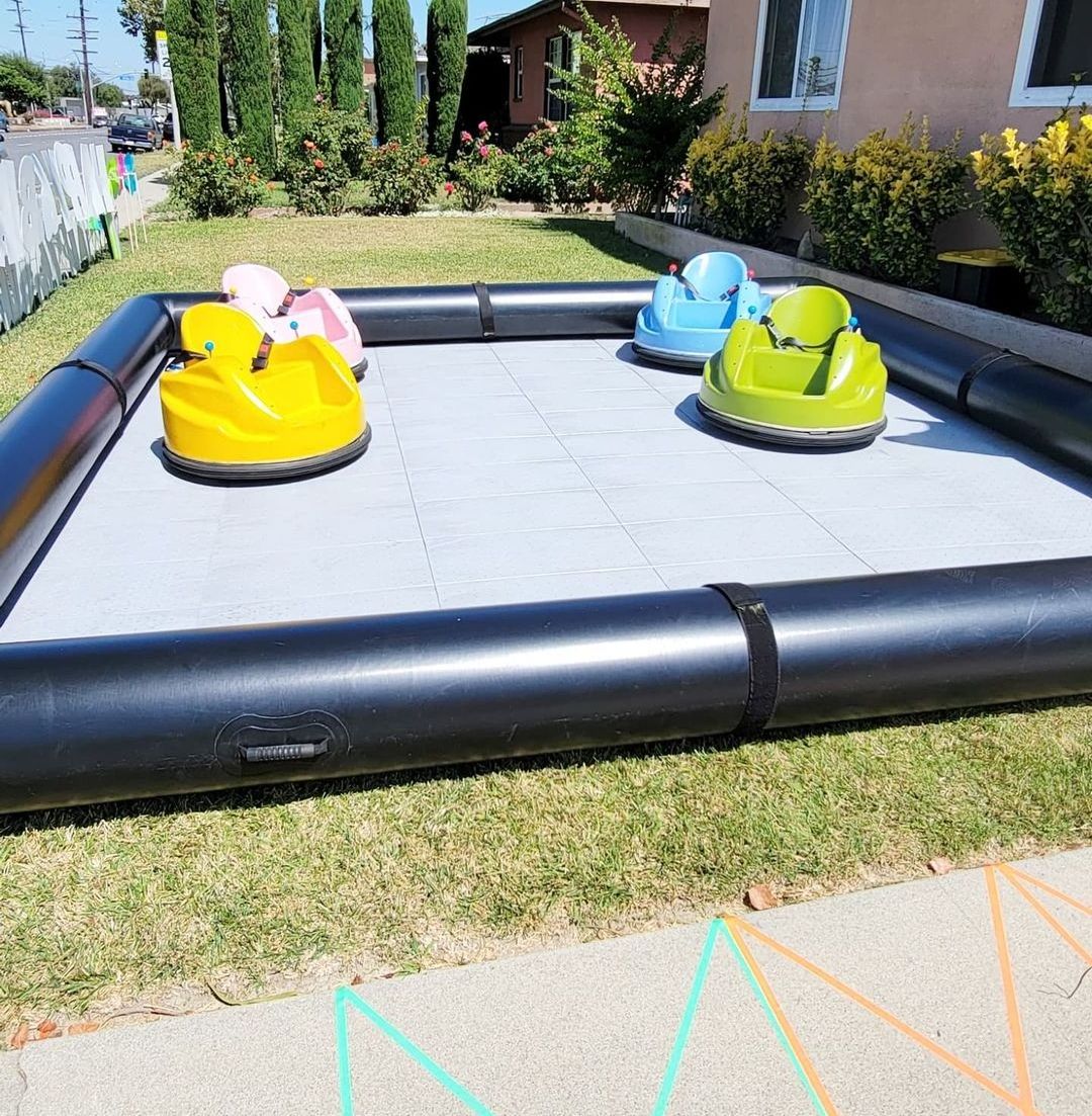 Inflatable Pipe race track venue inflatable race outdoor Inflatable karting car track bumper car arena racing track for kids