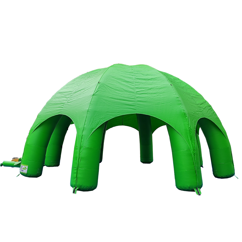 Custom advertising Spider big inflatable car aircraft hangar tent dome tent for party