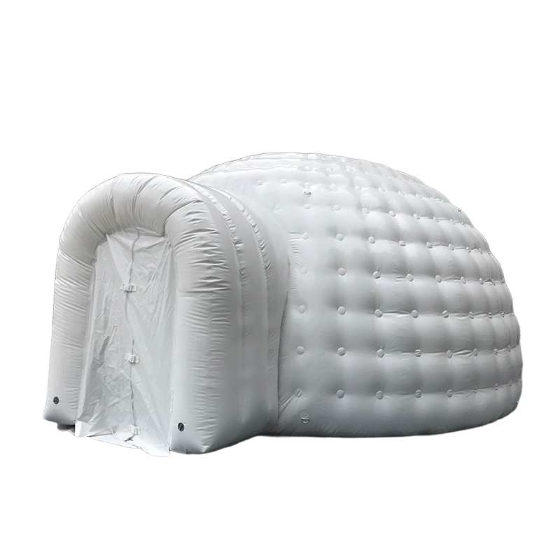 custom white wedding party event blow up house kids inflatable snow igloo dome tent inflatable igloo tent for rental