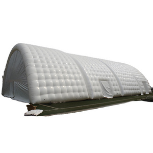 Outdoor Storage Inflatable Warehouse Tunnel Tent Inflatable structure Hangar for Aircraft