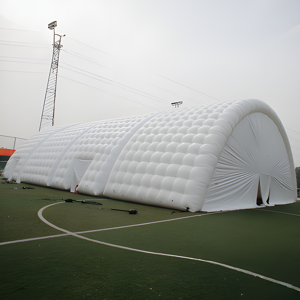 Outdoor Storage Inflatable Warehouse Tunnel Tent Inflatable structure Hangar for Aircraft