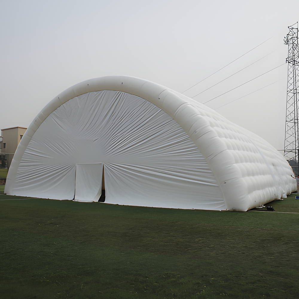 Outdoor Storage Inflatable Warehouse Tunnel Tent Inflatable structure Hangar for Aircraft