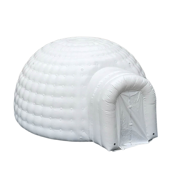 China Supplier Constant air inflate white led light giant inflatable dome tent party event blow up house inflatable igloo