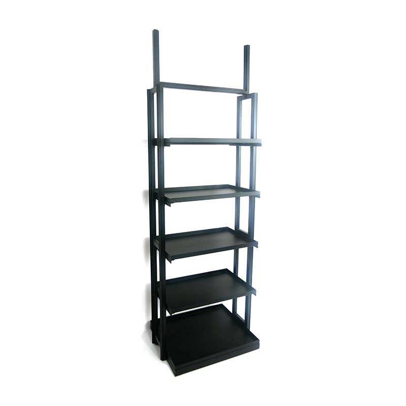 Clothes display rack vegetable storage rack shelve retail and supermarket sale black display storage rack shelf