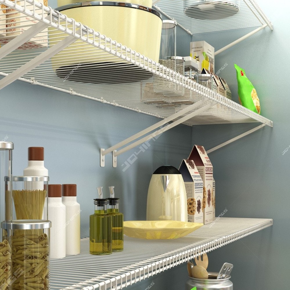 Diy Assembly Walking shelving Wall mounted clothes drying racks Closet wire shelving Closet system