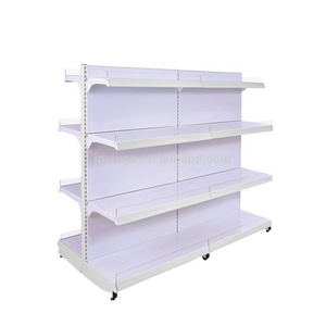 Display Rack Double Sided Retail Shelf Display Gondola Shelving Supermarket Metal Exhibition, Supermarket Super Mall Customized