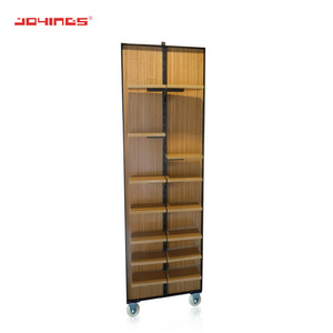 Retail Fashion Stores Metal MDF MEN's Shoe Shelf Metal + Wood Shelf Shoe Rack Shoe Shop Shelf Rack