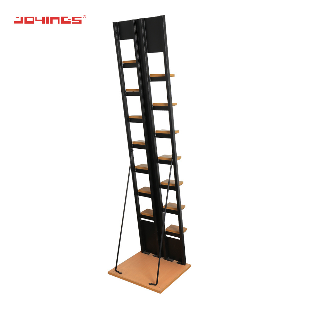 Retail Fashion Stores Metal MDF MEN's Shoe Shelf Metal + Wood Shelf Shoe Rack Shoe Shop Shelf Rack