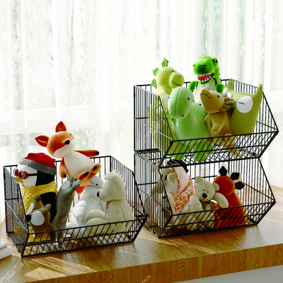 3 Tiers Metal Wire Basket Shelf Multifunction Stackable Fruit Basket Organizer Vegetable Storage Rack