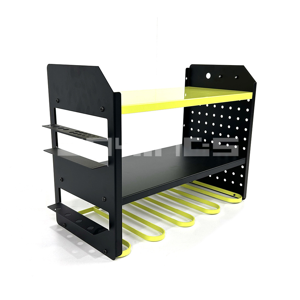 Joyings factory price 3-tier Garage Storage Heavy Duty Wall Mounted Storage Rack Floating Tool Shelf For Handheld&power Tools