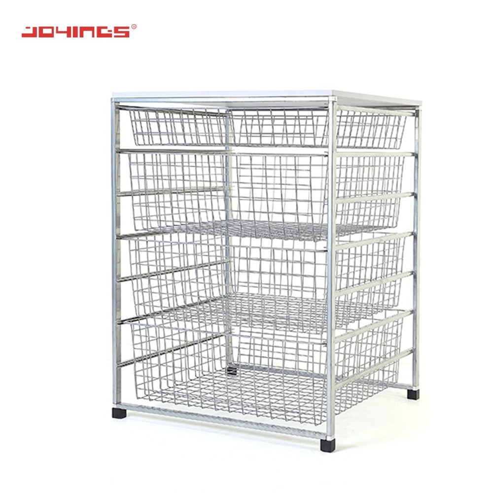 DIY Metal Furniture Closet Wardrobe System Wire Shelving System Solution Household Bedroom Closet Organizer