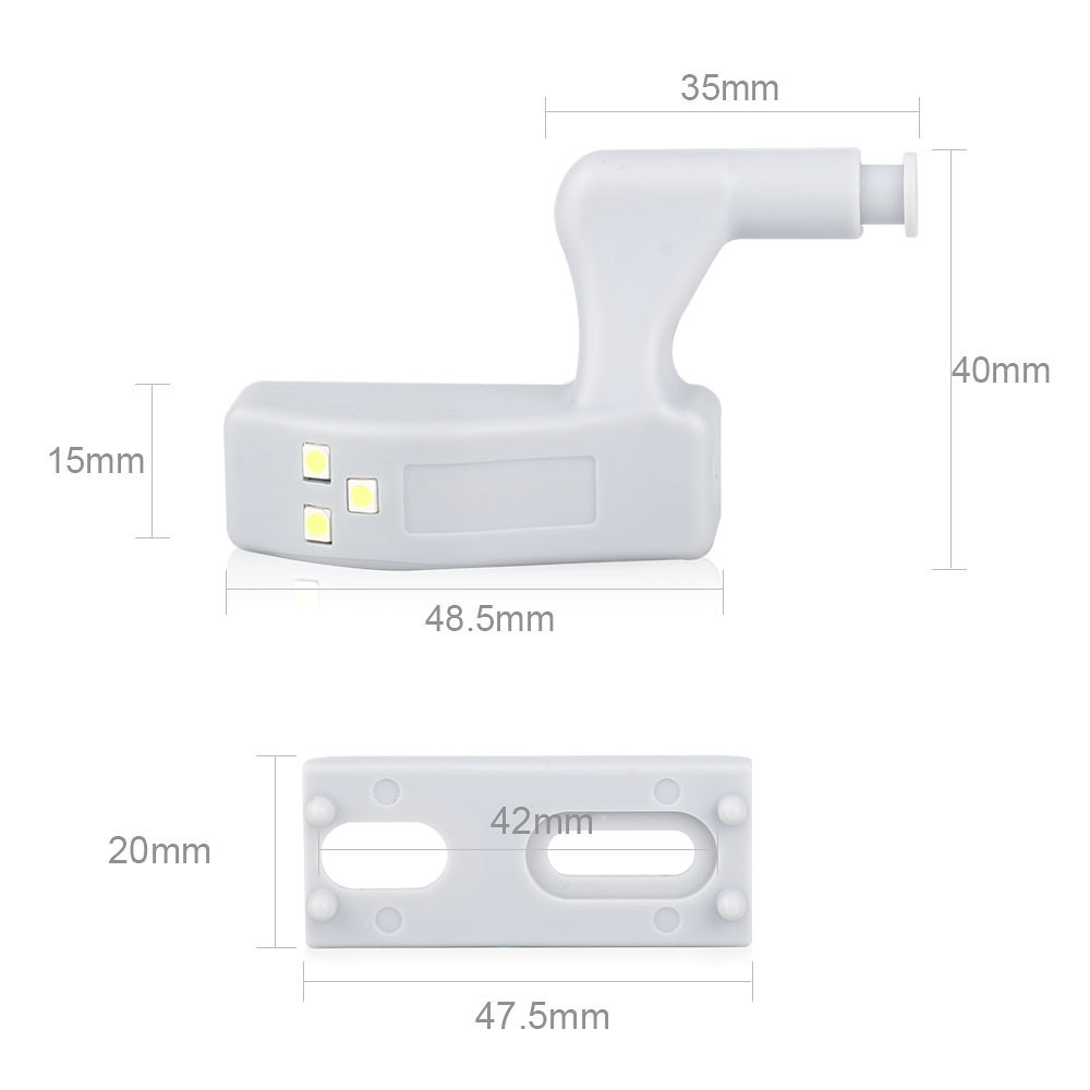 Furniture Cabinet Led Hinge Light Wholesale AAA Battery Power Led Light