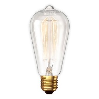 Factory directly nostaigie amber vintage edison bulb ST64 incandescent lamp