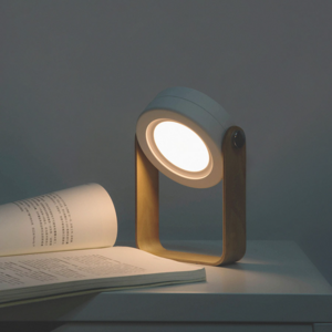 New Creative Wood Handle Foldable Night Lights Reading Lamp Portable Lantern Lamp Telescopic Folding Led Table Lamp USB Charging