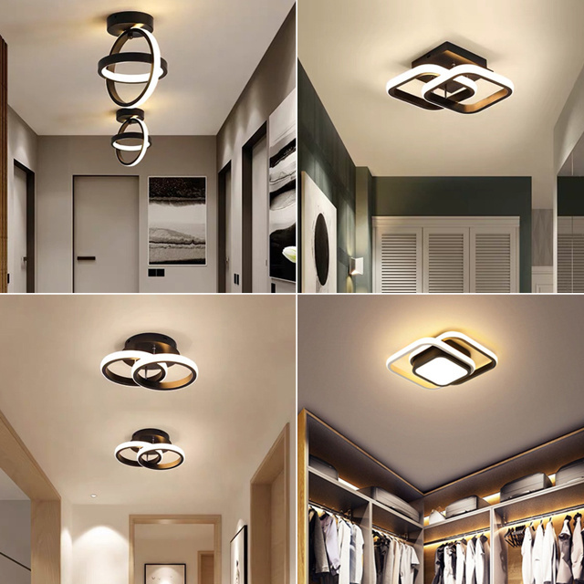 Modern Led Lamp Decoration Round Bedroom Lamp Ceiling Lights Stair Home Decoration Corridor Aisle Hallway LED Small Ceiling