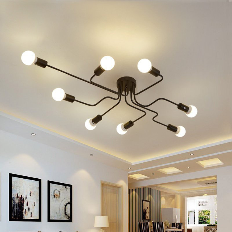 Modern LED Ceiling Chandelier Lighting Living Room Bedroom Chandeliers Creative Home Lighting Fixtures Free Shipping