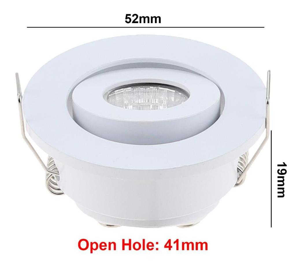 Outdoor LED COB Down Light 3W IP65 Waterproof Mini Spot Light Aluminium Recessed Spotlight