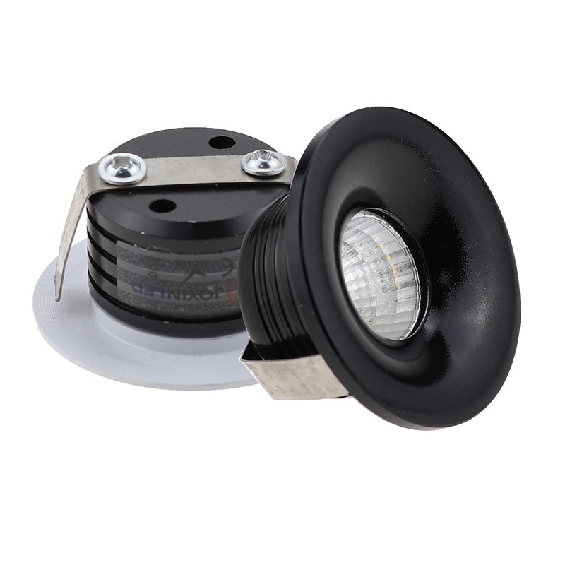 3W 2700K 6000K 34mm Open Hole Round White Small Mini Pinhole COB Cabinet LED Micro Downlight Light