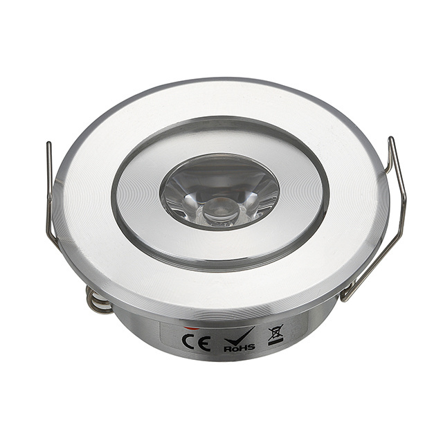 Hot Sell Mini 1W 3W Dimmable Round Flush Mount Recessed LED Spot Ceiling Light Lamp for Kitchen