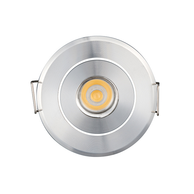 Hot Sell Mini 1W 3W Dimmable Round Flush Mount Recessed LED Spot Ceiling Light Lamp for Kitchen